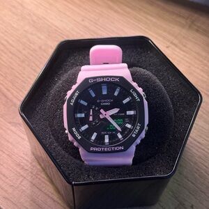 Casio G-Shock Pink and Black Watch